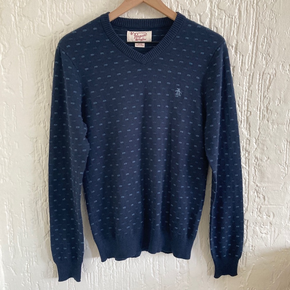 Penguin Blue Sweater Size Small
